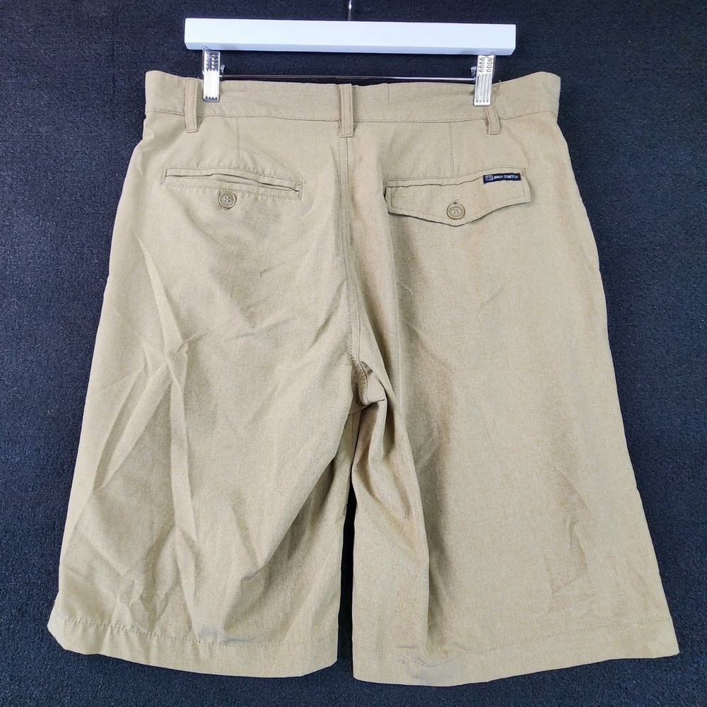Ocean Pacific OP OpFlex Shorts‎ Womens 34 Khaki 4-Way Stretch Performance Casual